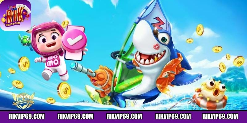 Sinh vật biển đa dạng và vũ khí hiện đại trong bắn cá rút tiền Momo